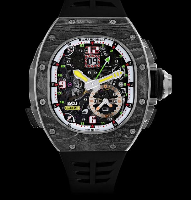 fake Richard Mille RM 62-01 Tourbillon Vibrating Alarm ACJ watch sale